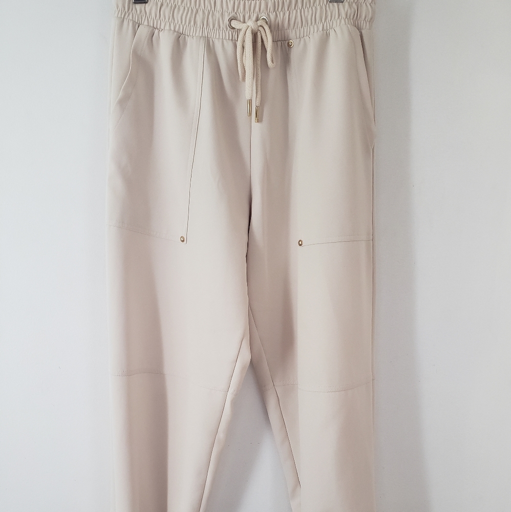 ZIPPERED JOGGER PANTS